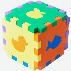 Развивающий кубик-сортер ХГМ Групп в ассортименте