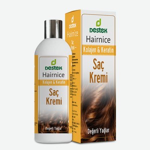 DESTEK Кондиционер для волос с кератином увлажнение, питание, лёгкое расчёсывание, 330 мл