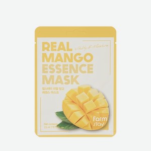 Тканевая маска для лица с экстрактом манго FarmStay Real Mango 23мл