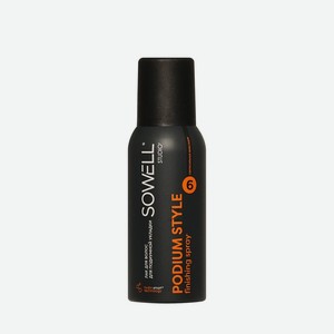 Лак для волос для подиумной укладки сверхсильной фиксации SoWell Podium Style finishing spray 100мл