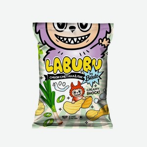 Чипсы Bruto из натурального картофеля со вкусом сметаны и лука 75г