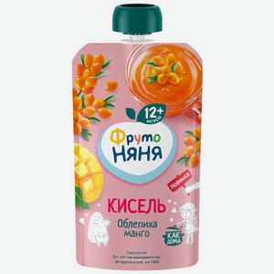Кисель Фрутоняня из облепихи и манго для питания детей раннего возраста с 12 мес. 130г, 130 г