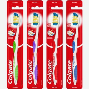 Зубная щетка Colgate Классика здоровья мягкая в ассортименте 1шт., 1 шт