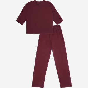 Костюм домашний женский INWIN бордовый, Арт. R25221-01