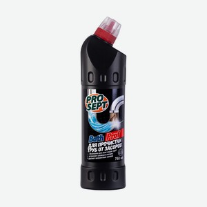 Средство для прочистки труб от засоров  Bath Prof , ProSept, 750 мл