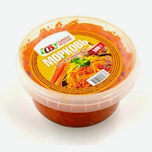 Салат  Морковь маринованная по корейски  500г ООО  Стэлс 