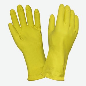 Перчатки хозяйсвенные с хлопковым напылением L, M