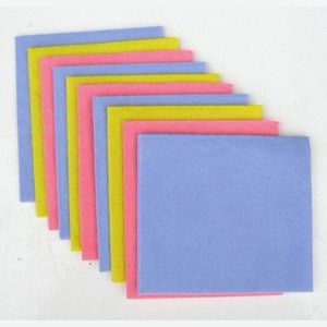 Салфетки для уборки универсальные вискозные 25*30 см., 15 шт