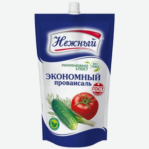 Соус майонезный Нежный Провансаль Эконом дой пак, 400гр