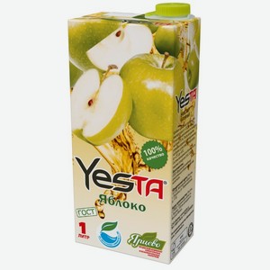 Напиток сокосодержащий Спелое Яблоко Yesta 1л