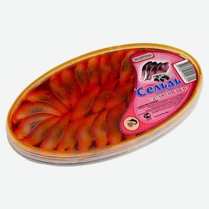 Сельдь филе  А ля лосось  200гр в/у  Рыба Меч  ООО