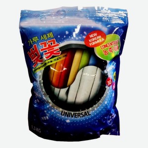 Универсальный концентрированный стиральный порошок САКУРА 1,3кг Bluemount Technology Company L