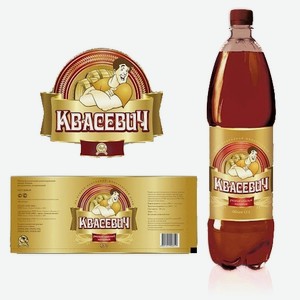 Квас Квасевич 2 л ООО Водоцикл