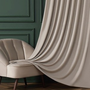 ARYA HOME COLLECTION Портьера с подхватом Tuval, Серо-бежевый