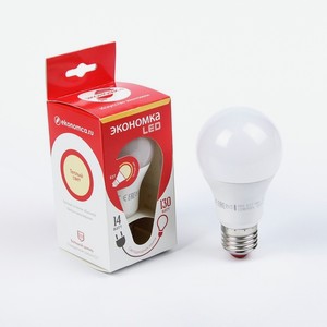 Лампа светодиодная ЭКОНОМКА А60 15Вт Е27 230v 4500K 1350лм