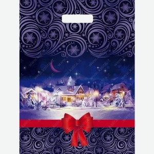 Пакет Артпласт с вырубной неусиленной ручкой 20*30см