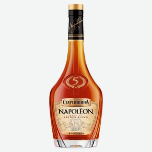 Коньяк «Старейшина» Napoleon 5 лет Россия, 0,5 л
