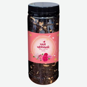 Чай черный АШАН Красная птица Вальс цветов Пионы, 80 г