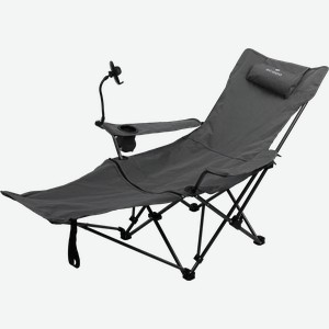 Шезлонг ECIPPO 54x148x80см до 120кг, с держателем для телефона, Арт. MU-025