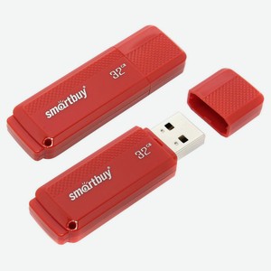 Флеш-накопитель SmartBuy Dock 32GB красный