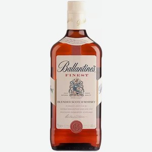 Виски Шотландский Купажированный Баллантайнс Файнест 3 Года 40% 0,7Л