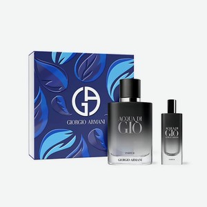 GIORGIO ARMANI Подарочный набор Acqua Di Gio Pour Homme Parfum, 75 мл + 15 мл