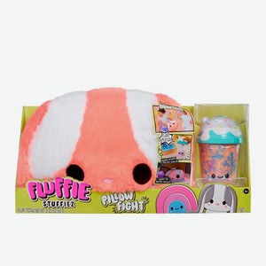 FLUFFIE STUFFIEZ Игровой набор Подушка для Челенджа Зайчик, Флаффи Стаффиз Игровой набор Подушка для Челенджа Зайчик Fluffie Stuffiez