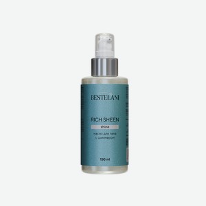 BESTELANI Масло для тела с шиммером, увлажняющее Rich Sheen, 150 мл