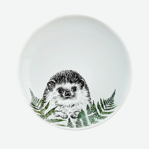 DOLCE CERAMO Тарелка керамическая «Ёжик», 1 шт.