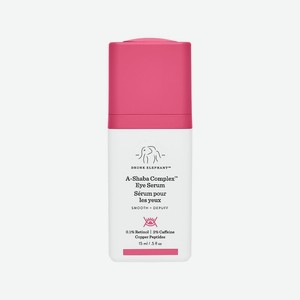 DRUNK ELEPHANT Сыворотка для кожи вокруг глаз A-Shaba Complex Eye Serum Smooth + Depuff, 15 мл