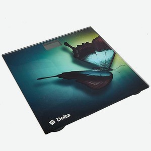 DELTA Весы напольные электронные D-9227/1  Бабочка , 1 шт