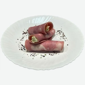 Рулетики Экофуд из ветчины с сыром 150г