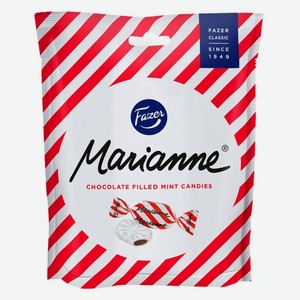 Конфеты мятные Fazer Marianne с шоколадной начинкой, 120 г
