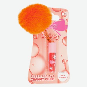 Блеск для губ Lukky Charmy Plush с брелком, 1 мл
