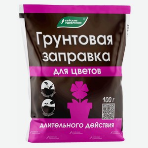Удобрение «Буйские удобрения» Заправка грунтовая для цветов, 100 г