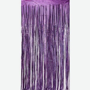 Дождик фольгированный для фотозоны Miland с эффектом голографии  Праздник  1*2м