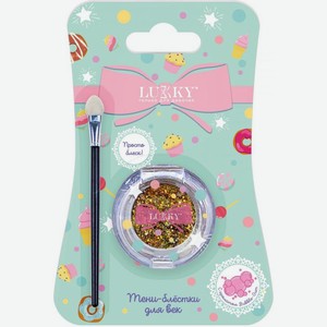 Блестки Lukky для лица и тела в ассортименте