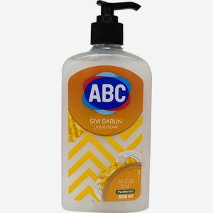 Мыло жидкое АВС Мед и молоко 500мл