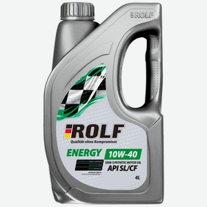 Масло полусинтетическое Rolf Energy Sae 10W-40 API SL/CF 4л