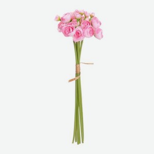 Букет искусственных ранункулюсов в ассортименте