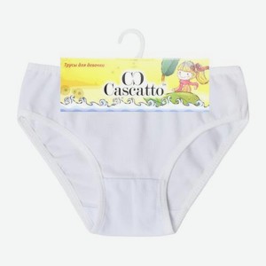 Трусы для девочек белые классика р.128-158 Vilena в ассортименте