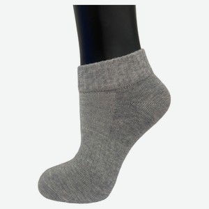 Носки детские «Гранд» укороченные серые, р 18-20