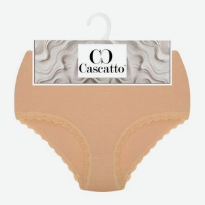 Женские трусы макси однотонные бежевые ажурные р.l-4xl Vilena в ассортименте