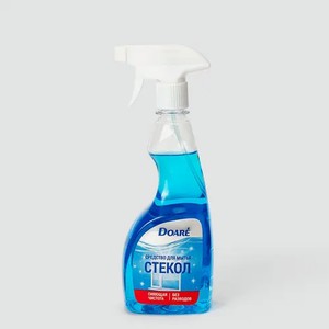 Моющее средство «Doare» для стекол и зеркал, 0,5 г, 500 мл