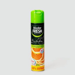 Освежитель воздуха «Master Fresh» Fusion Цитрусовый фреш 3 в 1, 0,2 г, 300 мл