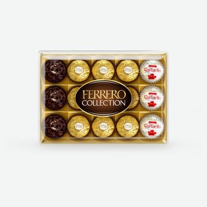 Конфеты шоколадные FERRERO Collection ассорти Германия, 172,2 г
