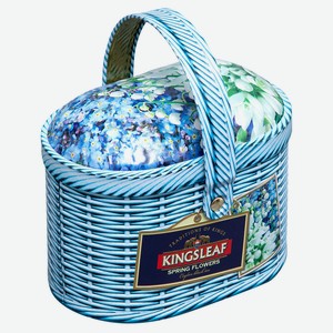 Чай черный KingsLeaf Лукошка Весенние Цветы, 100 г