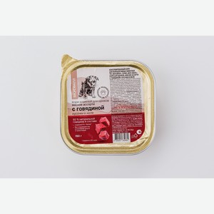 Корм влажный для щенков  Мясное ассорти с говядиной  кусочки в желе, 150 гр 150 г