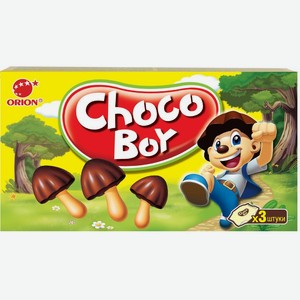 Печенье Orion Chocoboy 3х45г, 135 г