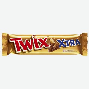 Печенье Twix Xtra с карамелью, покрытое молочным шоколадом 82г, 82 г